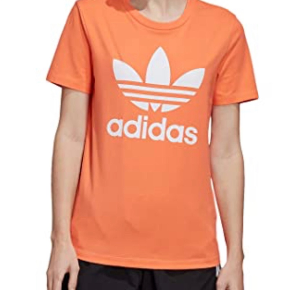 Orange Adidas T-Shirt